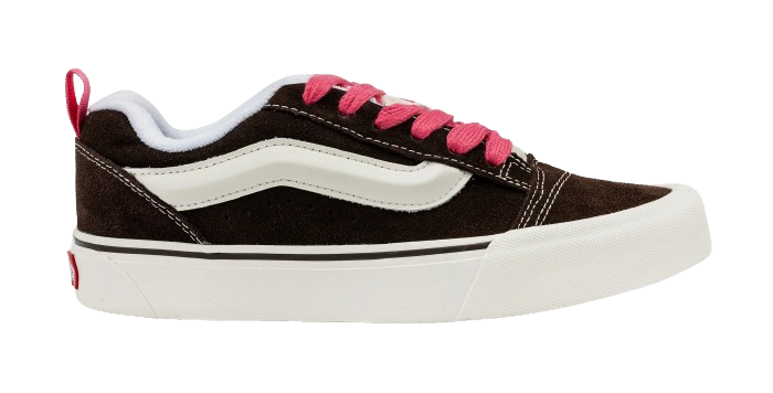 Vans Knu Skool Chocolat in Pink (PREMIUM)