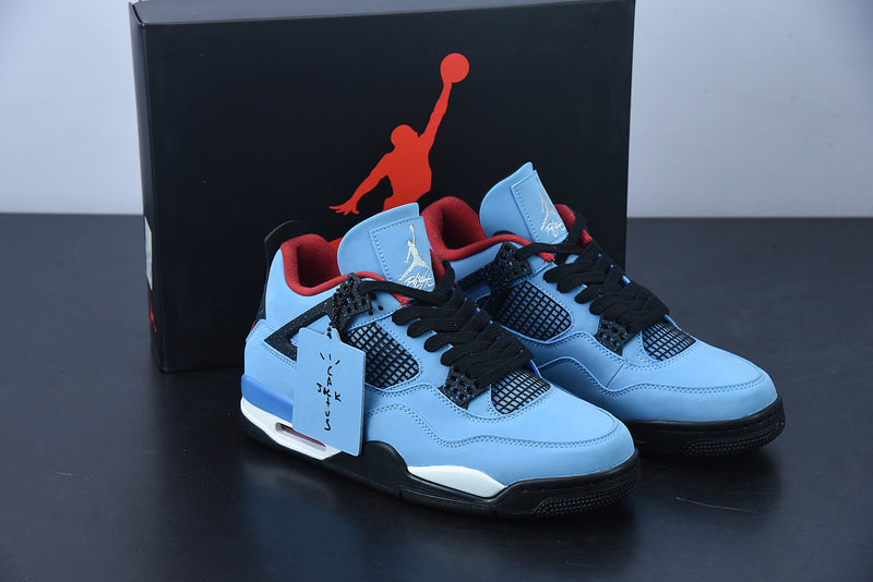 Air Jordan 4 Cactus Jack Travis Scott BLUE (IMPORTADOS)