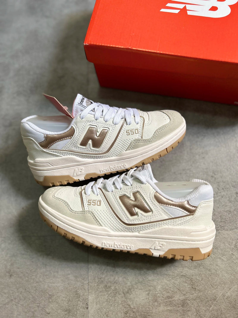 New Balance 550 Crem White