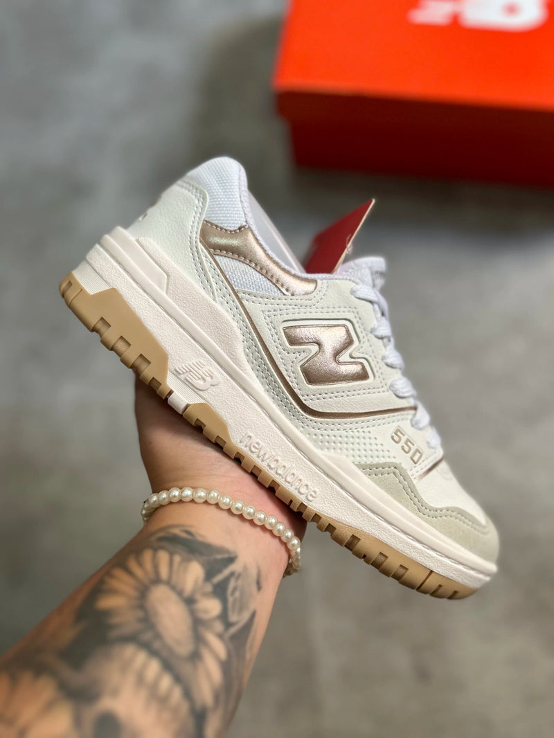 New Balance 550 Crem White