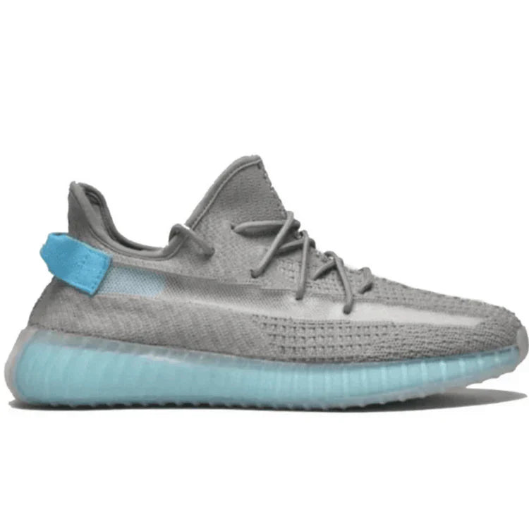 Adidas Yeezy Boost 350 V2 Gray With Light Blue (IMPORTADOS)